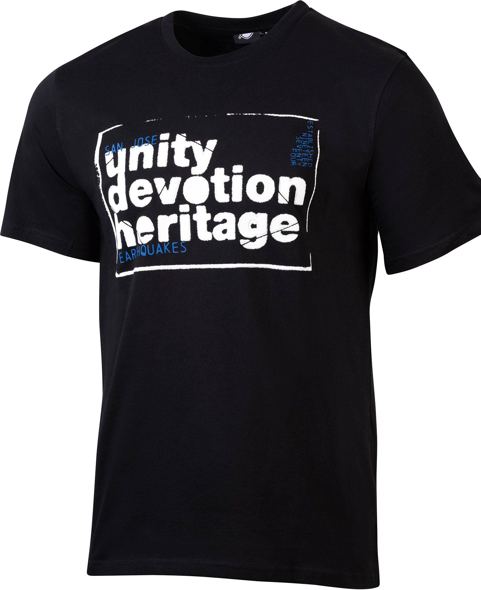 Sport Design Sweden Adult San Jose Earthquakes Black Game Day T-Shirt product image