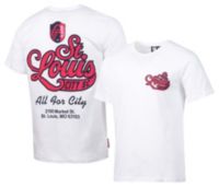 Sport Design Sweden Adult St. Louis City SC White Script T-Shirt