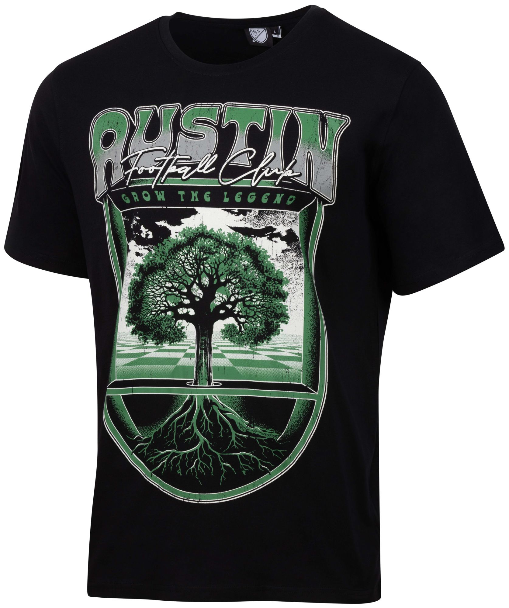Sport Design Sweden Men's Austin FC Black Vintage 90s T-Shirt product image