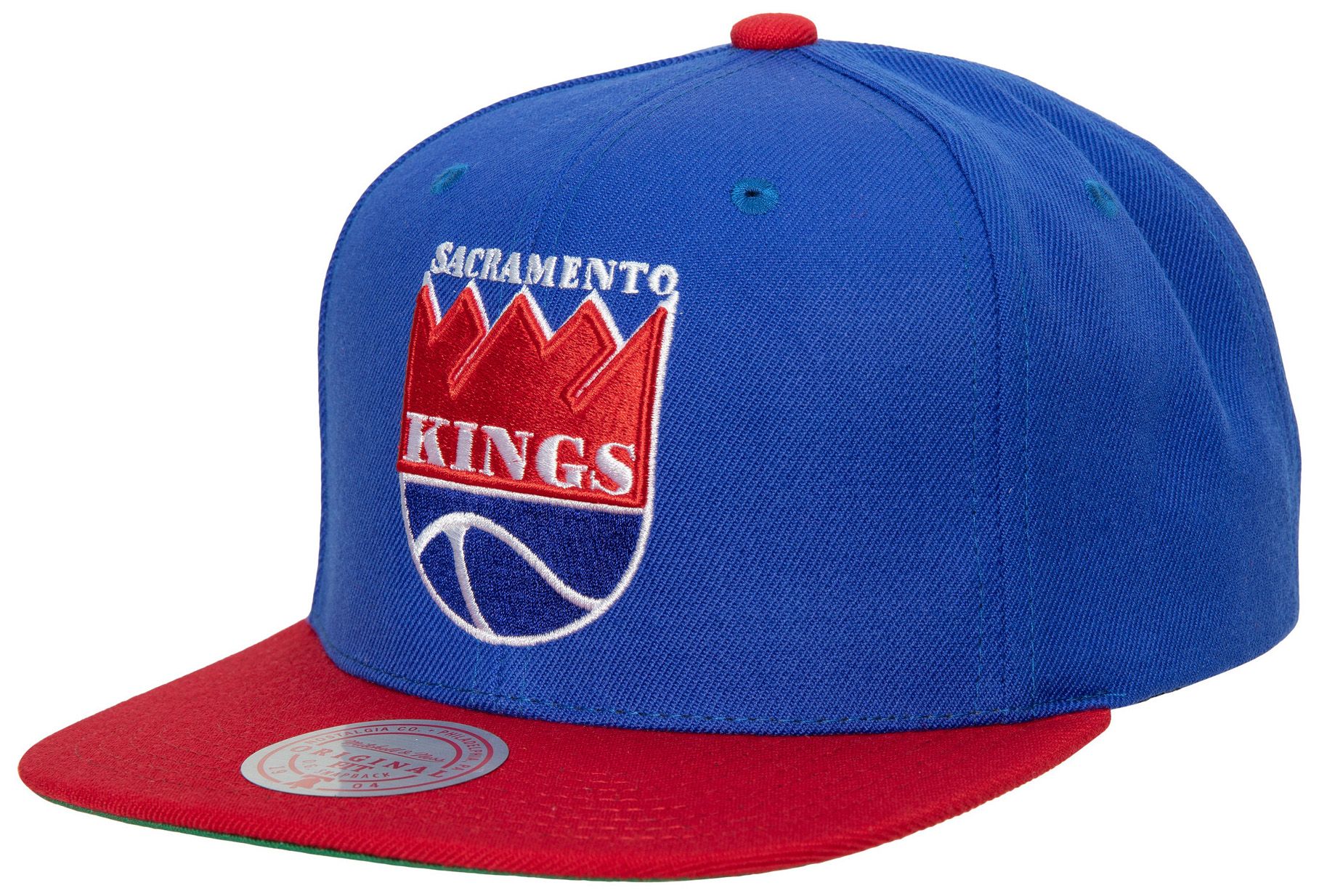 Mitchell & Ness Adult Sacramento Kings 2Tone 2.0 Blue Snapback Adjustable Hat product image