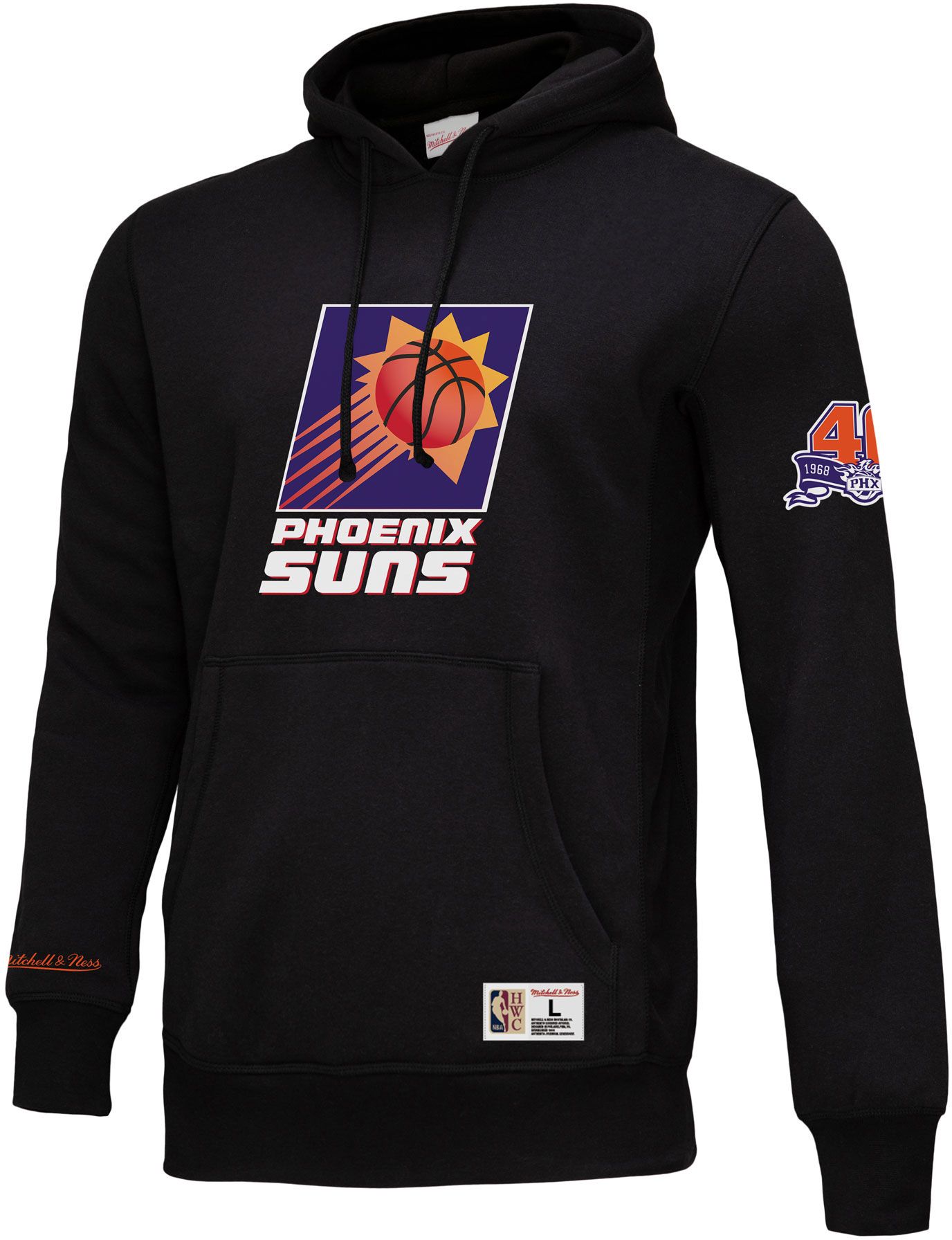 PHOENIX SUNS フーディ Men's Starter Purple Phoenix Suns Body Check Raglan Hoodie Half