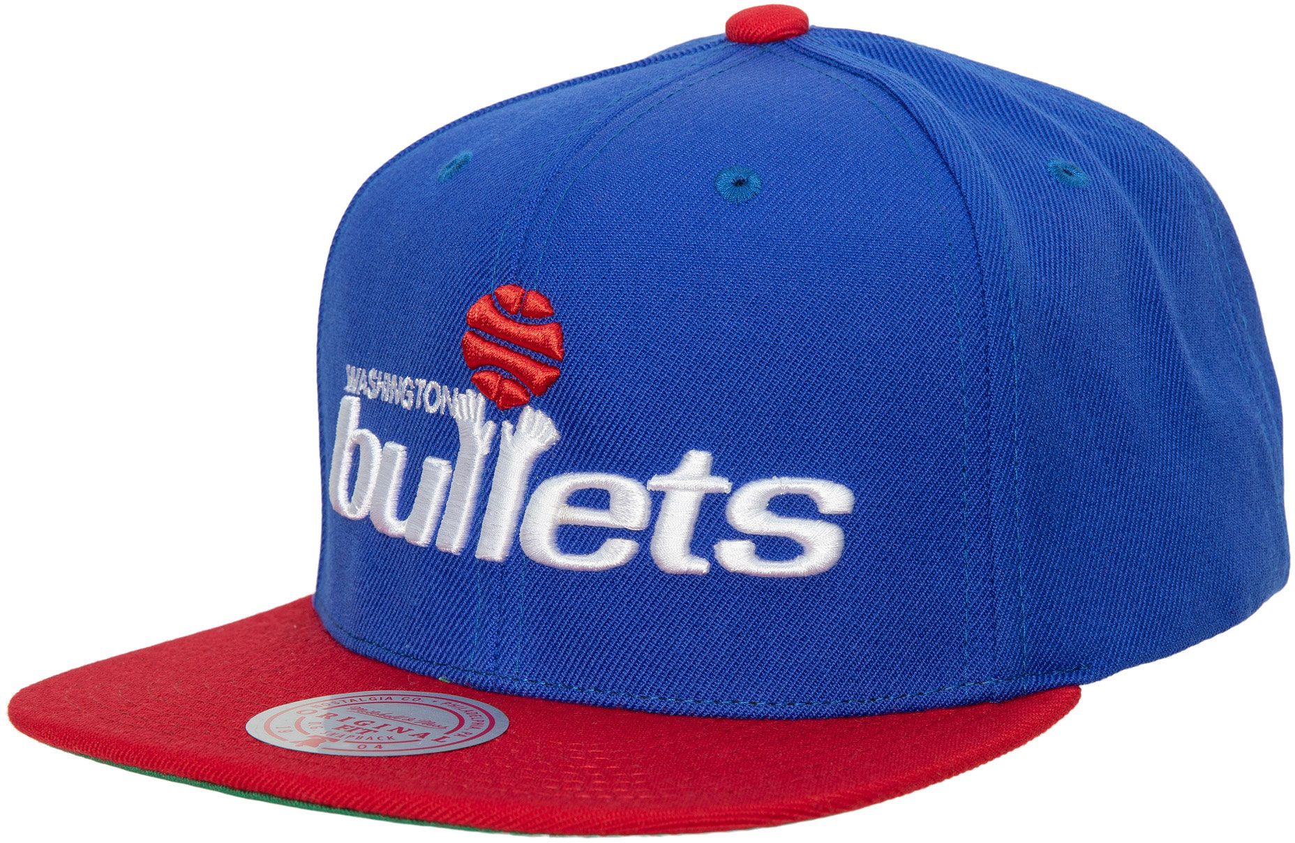 Mitchell & Ness Adult Washington Wizards 2Tone 2.0 Blue Snapback Adjustable Hat product image