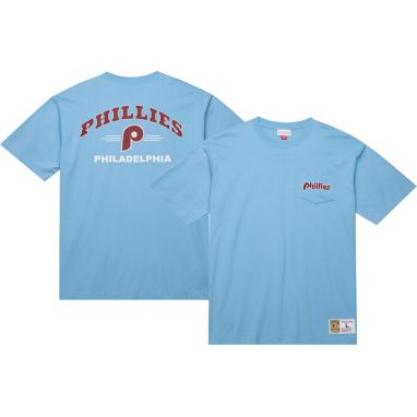 sorry, Mitchell & Ness Men's Philadelphia Phillies Blue Logo T-Shirt is currently out of stock