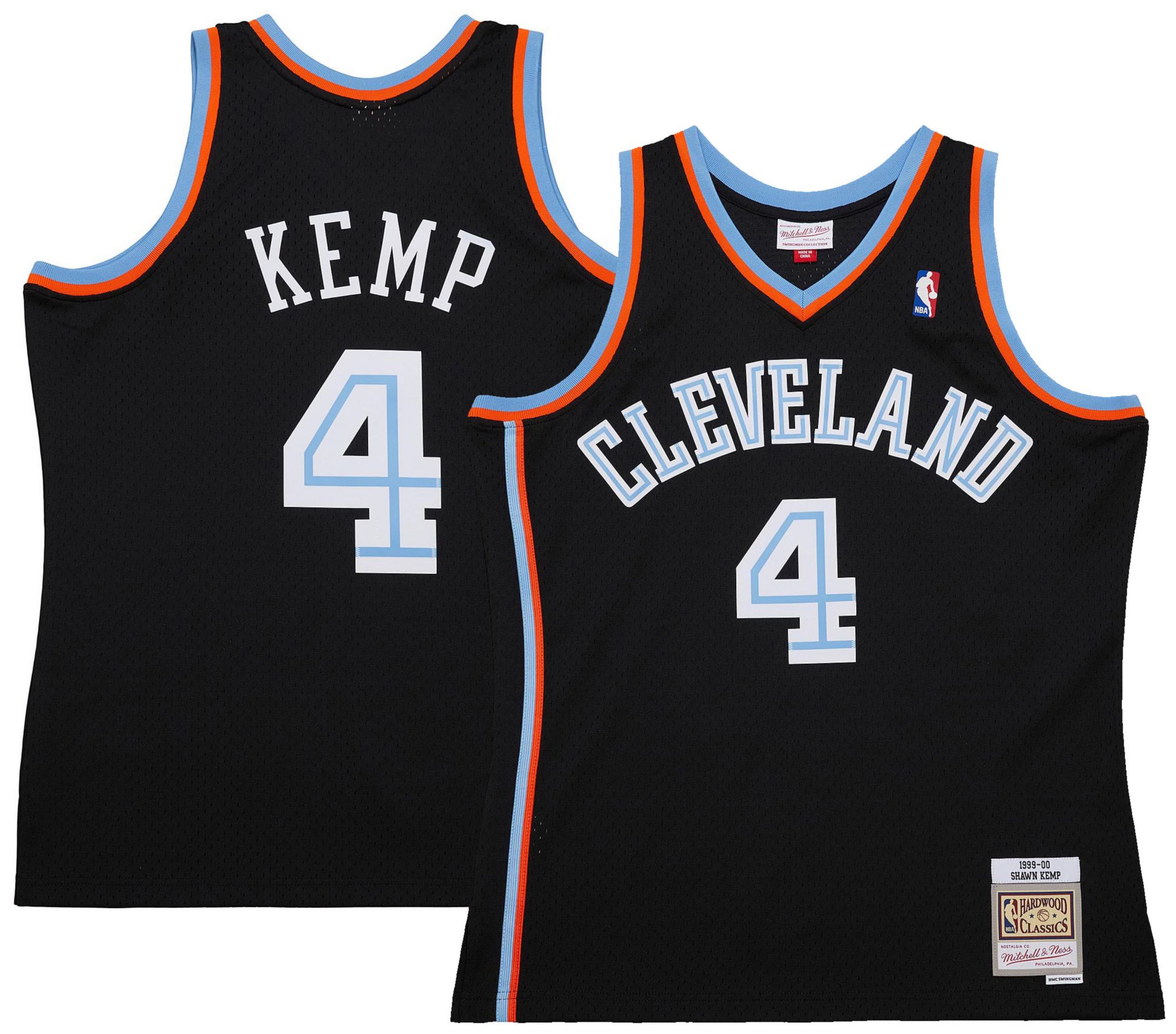 Mitchell & Ness Adult Cleveland Cavaliers Shawn Kemp #4 Swingman '99 Jersey product image