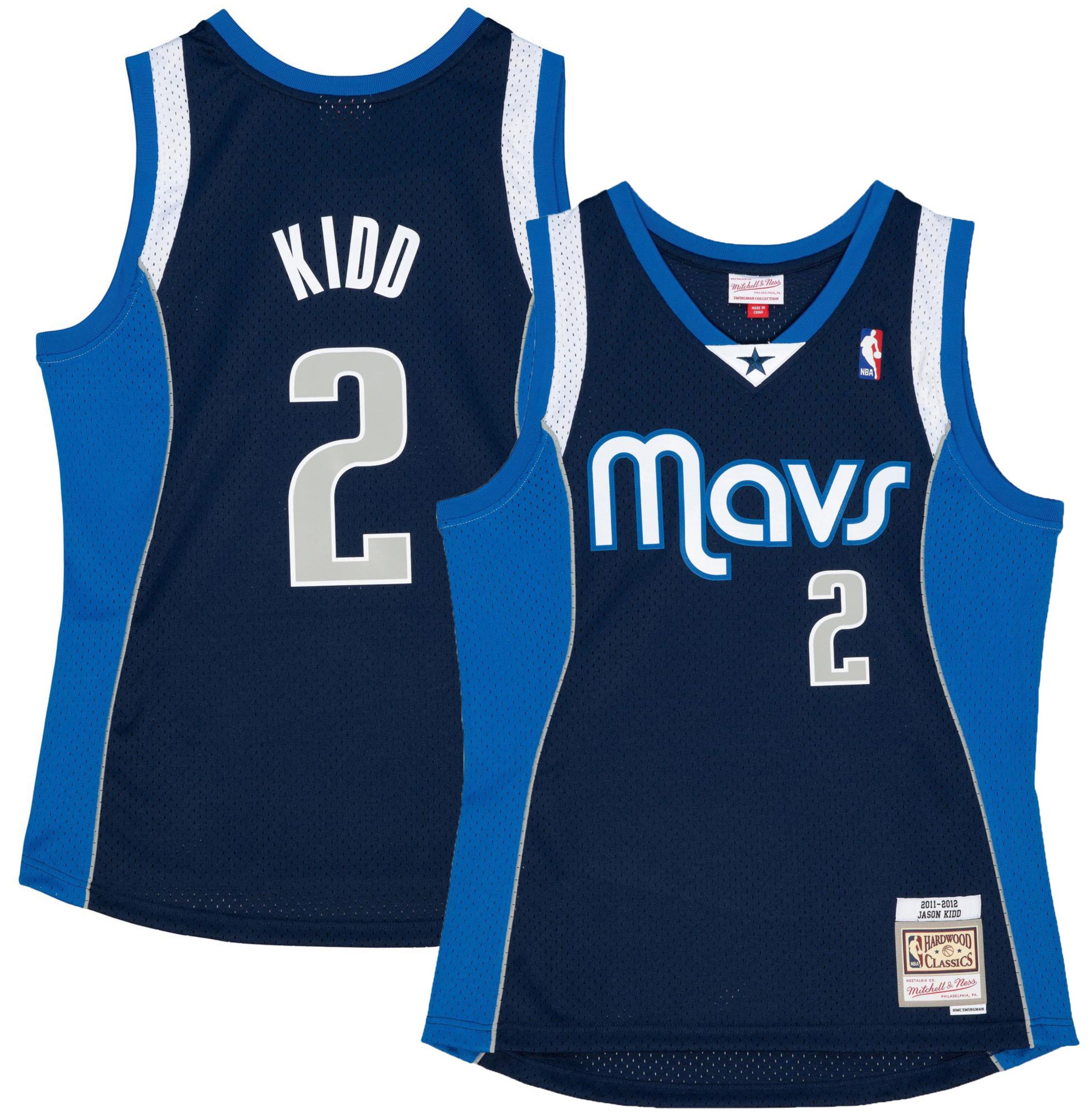 Mitchell & Ness Adult Dallas Mavericks Jason Kidd #2 Swingman '11 Jersey product image