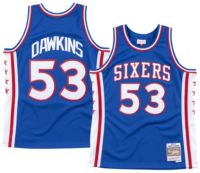 Mitchell & Ness Adult Philadelphia 76ers Darryl Dawkins #53