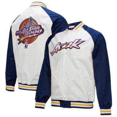 sorry, Mitchell & Ness Men's 2025 All-Star Game Golden State Warriors White Satin Jacket is currently out of stock