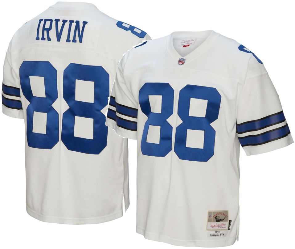 Mitchell & Ness Men's Dallas Cowboys Michael Irvin #88 White Jersey product image