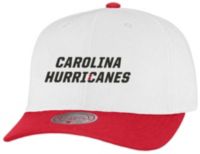 Mitchell & Ness Adult Carolina Hurricanes 2-Tone White Adjustable Hat