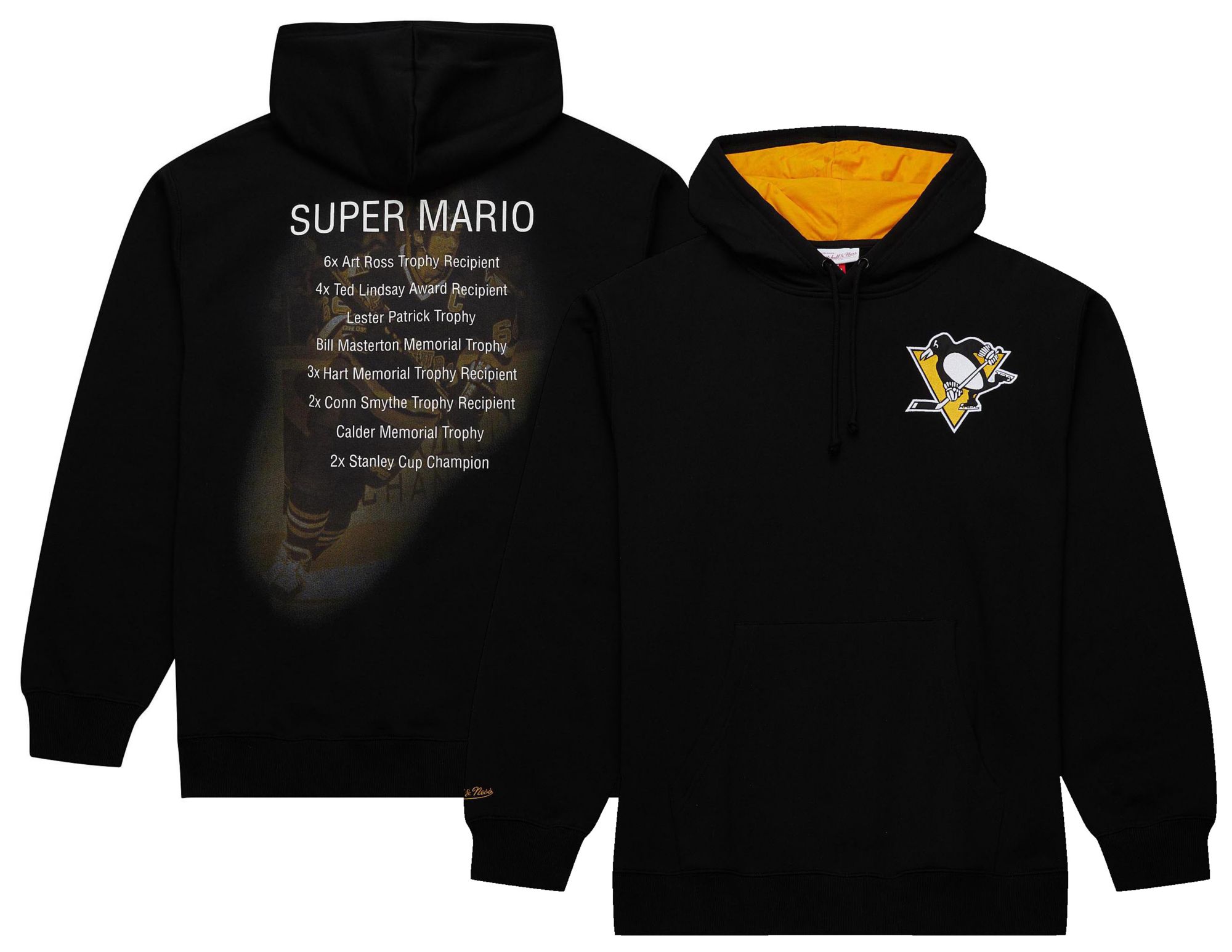 Mitchell & Ness Adult Pittsburgh Penguins Mario Lemieux #66 Alternate Crew Sweatshirt product image