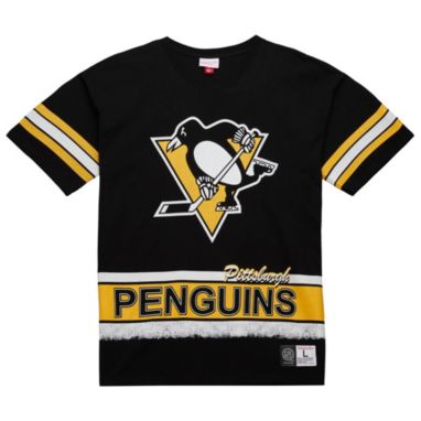 sorry, Mitchell & Ness Adult Pittsburgh Penguins Fashion Black Oversized T-Shirt is currently out of stock