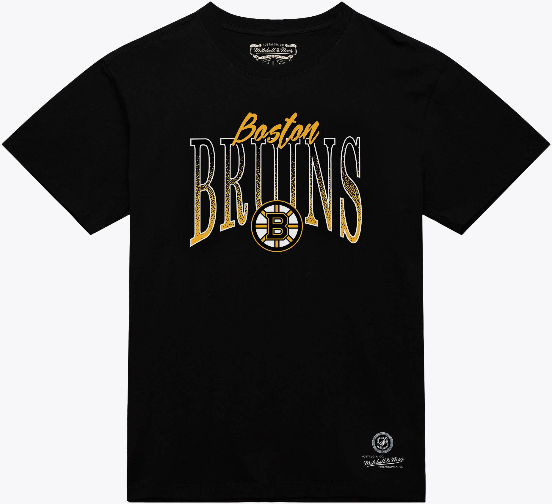 Mitchell & Ness Women's Boston Bruins Team Logo Black T-Shirt product image