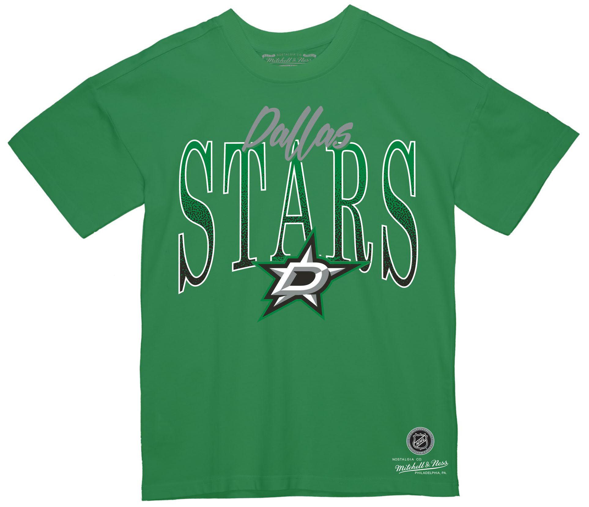 Mitchell & Ness Women's Dallas Stars Hip Check Green T-Shirt product image