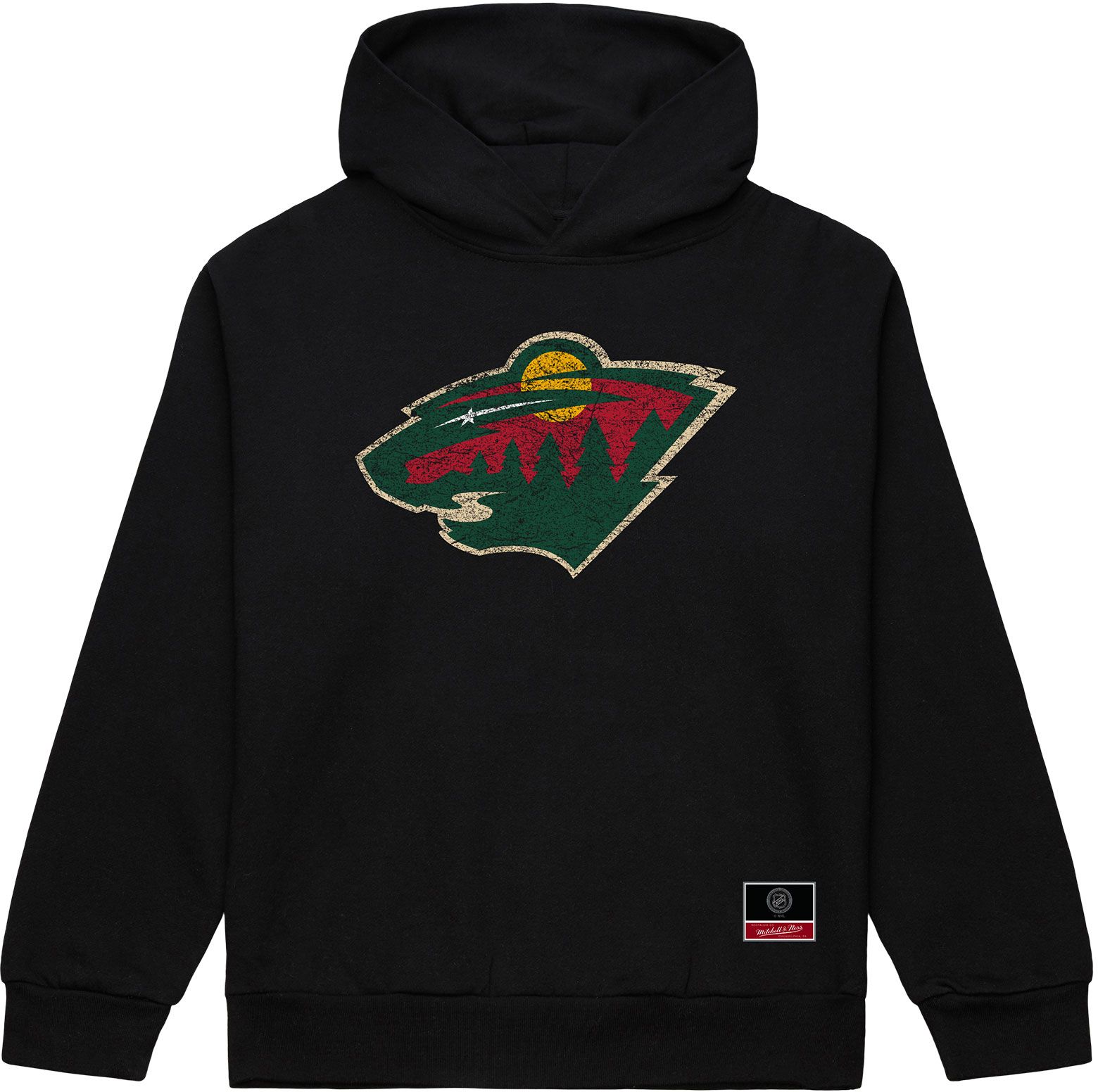 Mitchell & Ness Women's Minnesota Wild Black Classic Pullover Hoodie product image