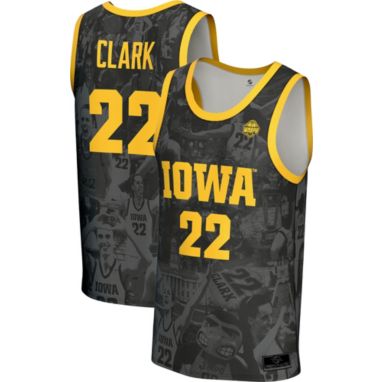 sorry, Prosphere Women's Iowa Hawkeyes #22 Black Caitlin Clark Full Sublimated Basketball Jersey is currently out of stock