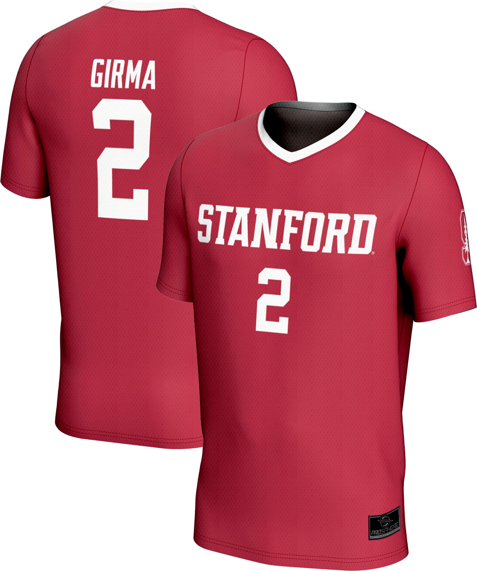 Prosphere Youth Stanford Cardinal #2 Cardinal Naomi Girma Full