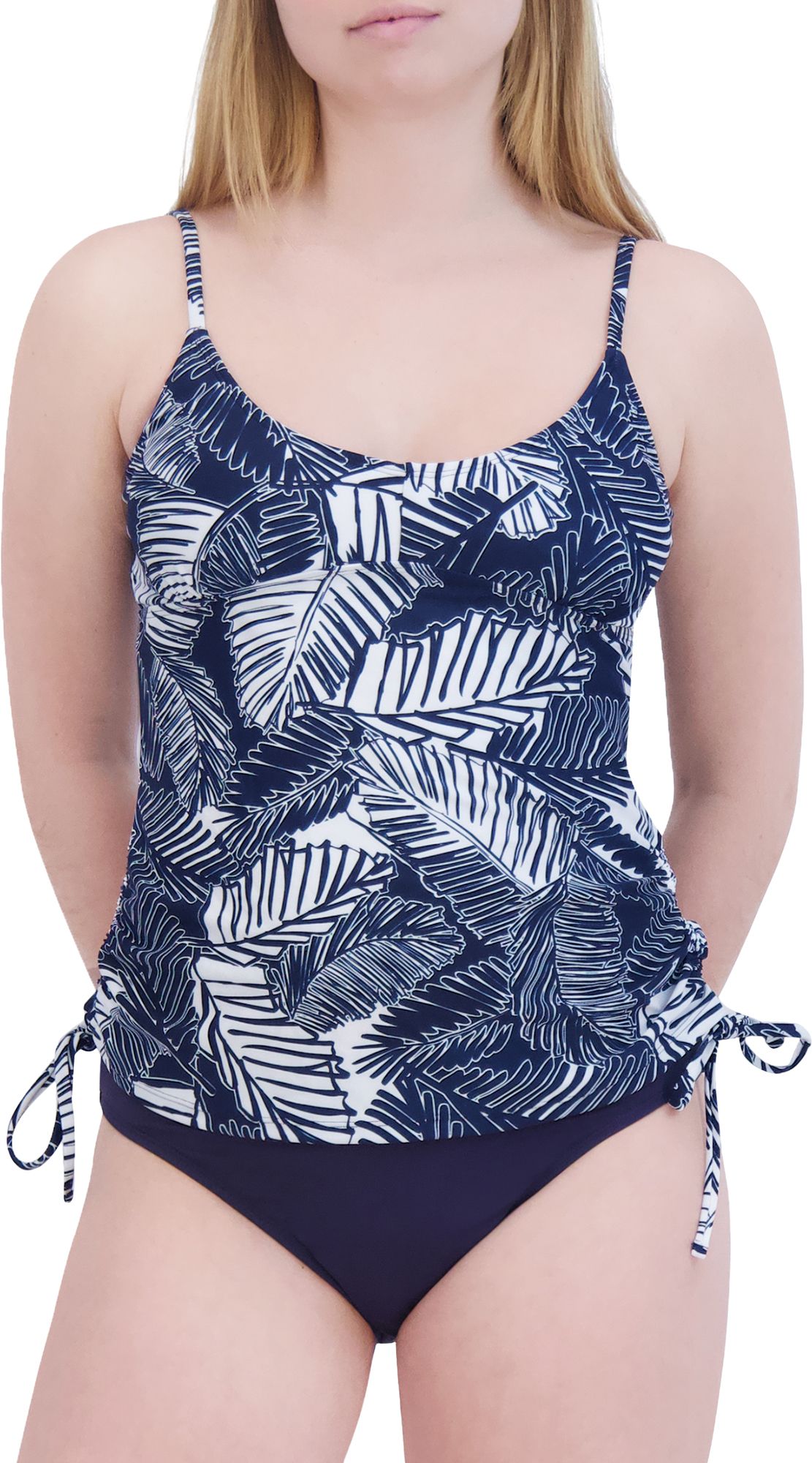 Nautica Women's Print Adjustable Side Tankini Set product image