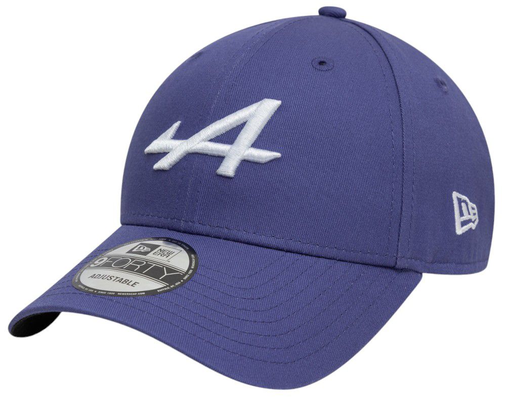 New Era Adult Nascar Alpine F1 Blue Seasonal 9Forty Adjustable Hat product image