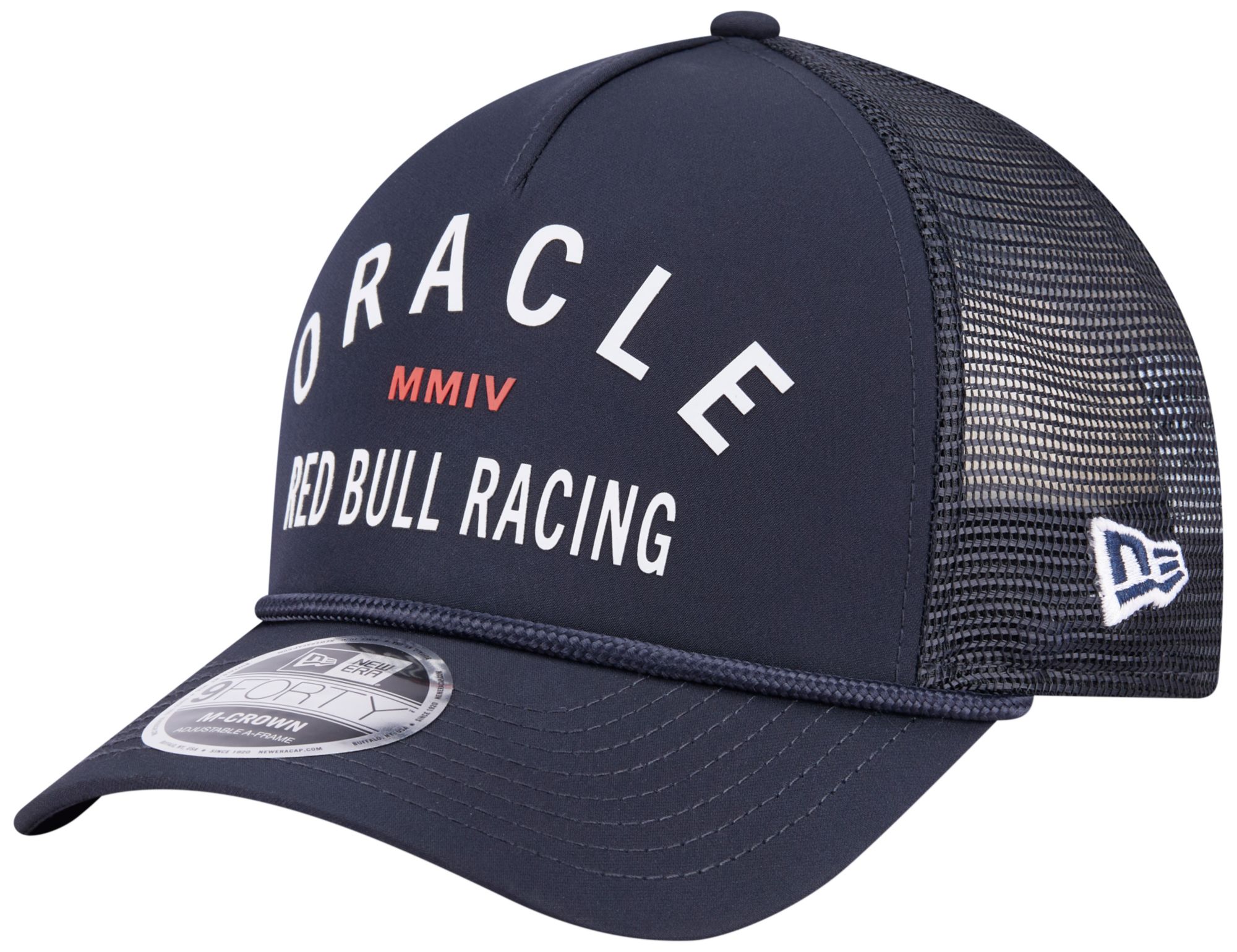 New Era Adult Nascar Red Bull Racing Navy 9Forty Trucker Adjustable Hat product image