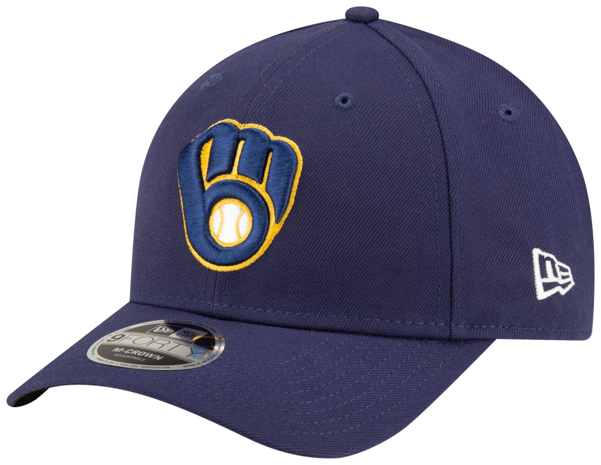 New Era Adult Milwaukee Brewers Navy Player Replica 9Forty Adjustable Hat product image