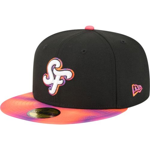 New Era Men's San Francisco Giants 59Fifty Game Black Authentic