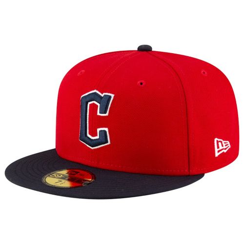 New Era Adult Cleveland Guardians Red Low Profile 59Fifty Fitted