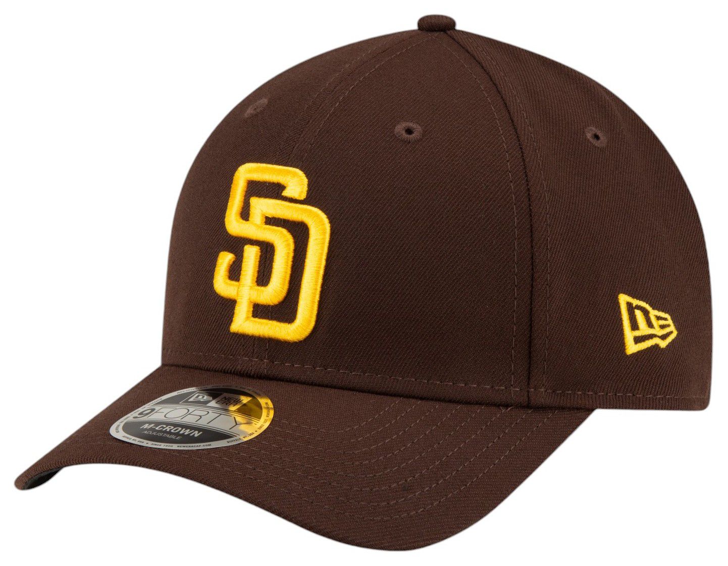 New Era Adult San Diego Padres Brown Player Replica 9Forty Adjustable Hat product image