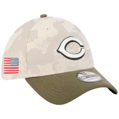 sorry, New Era Adult Cincinnati Reds Khaki Armed Forces Day 2025 39Thirty Stretch Fit Hat is currently out of stock