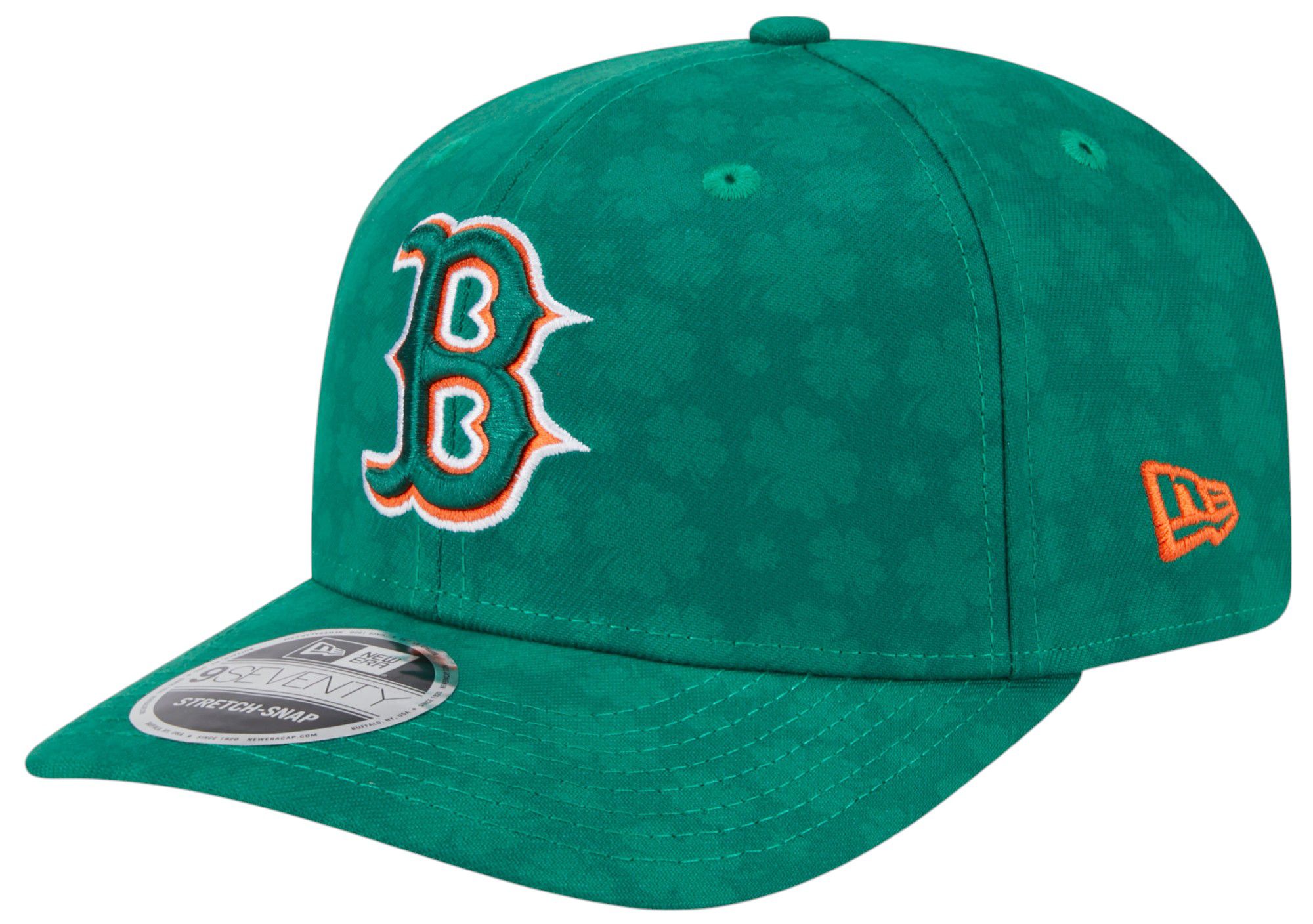 New Era Adult Boston Red Sox St. Patrick's Day 2025 Green 970 Adjustable Stretch-Snap Hat