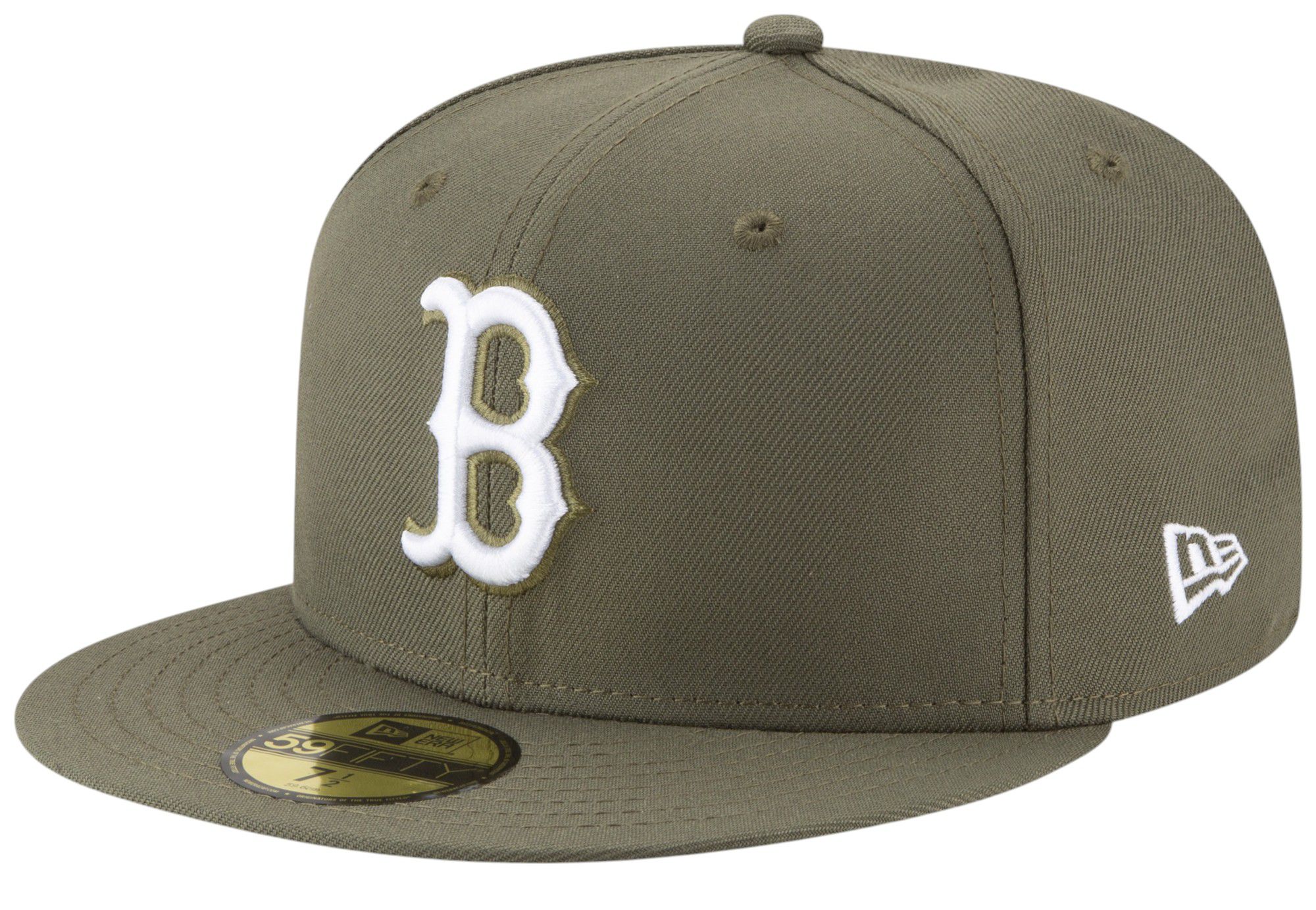 New Era Adult Boston Red Sox Green Basuc 59Fifty Fitted Hat product image