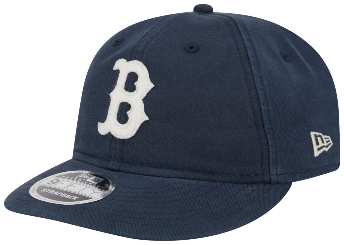 New Era Adult Boston Red Sox Navy Canvas Felt Low Profile 9Fifty Hat Dick s Sporting Goods