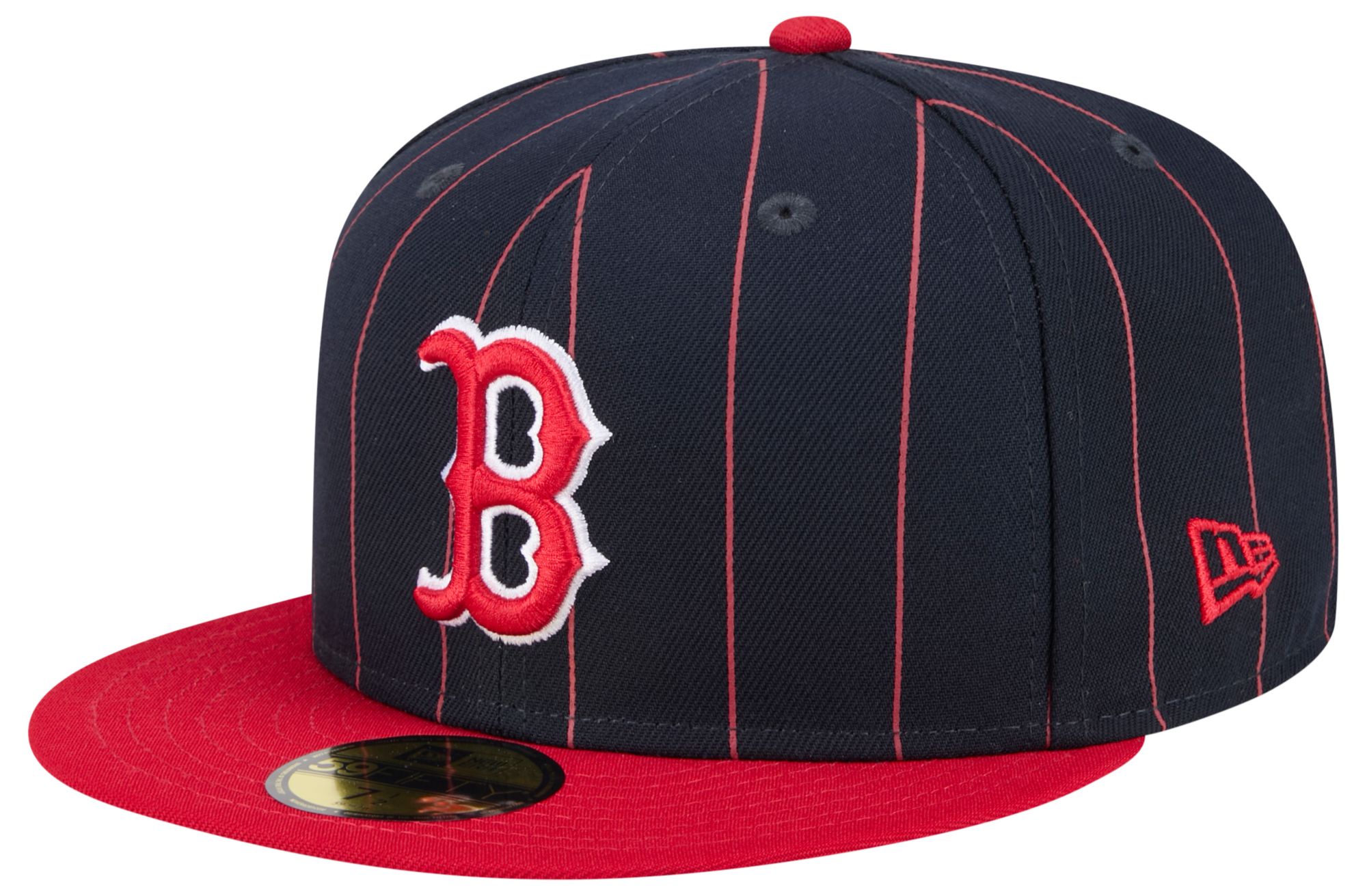 Casquette New Era 59Fifty Boston Red Sox - Modèle Authentique MLB, Couleur Navy, Unisexe