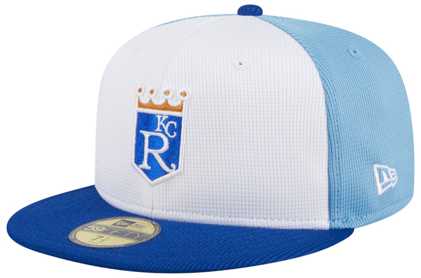 New Era Adult Kansas City Royals Royal Blue Ballpark 59Fifty Fitted Hat Dick s Sporting Goods