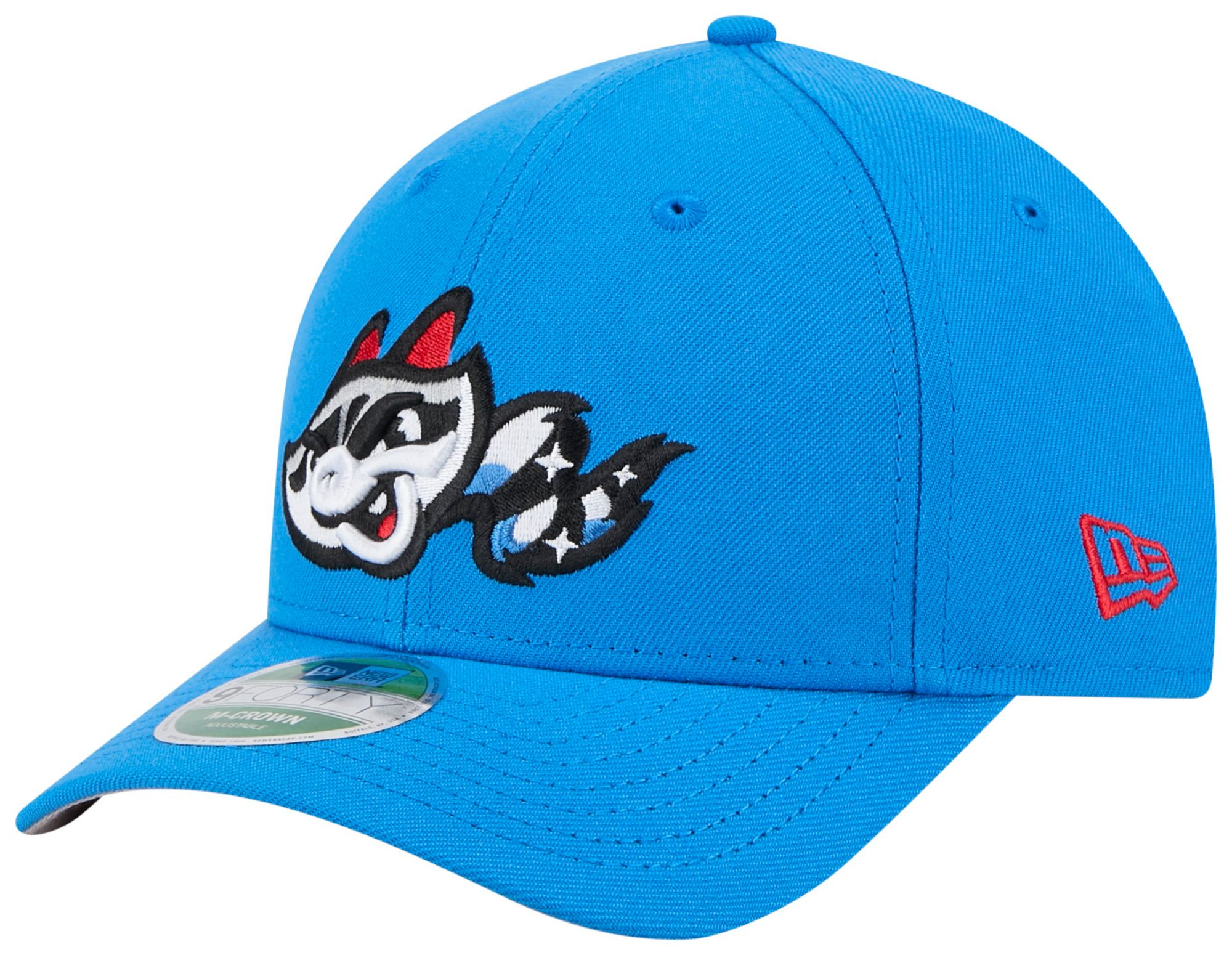 New Era Adult Rocket City Trash Pandas Blue Logo 9Forty Adjustable Hat product image
