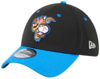 New Era Adult Rocket City Trash Pandas Copa Black 39Thirty Fitted