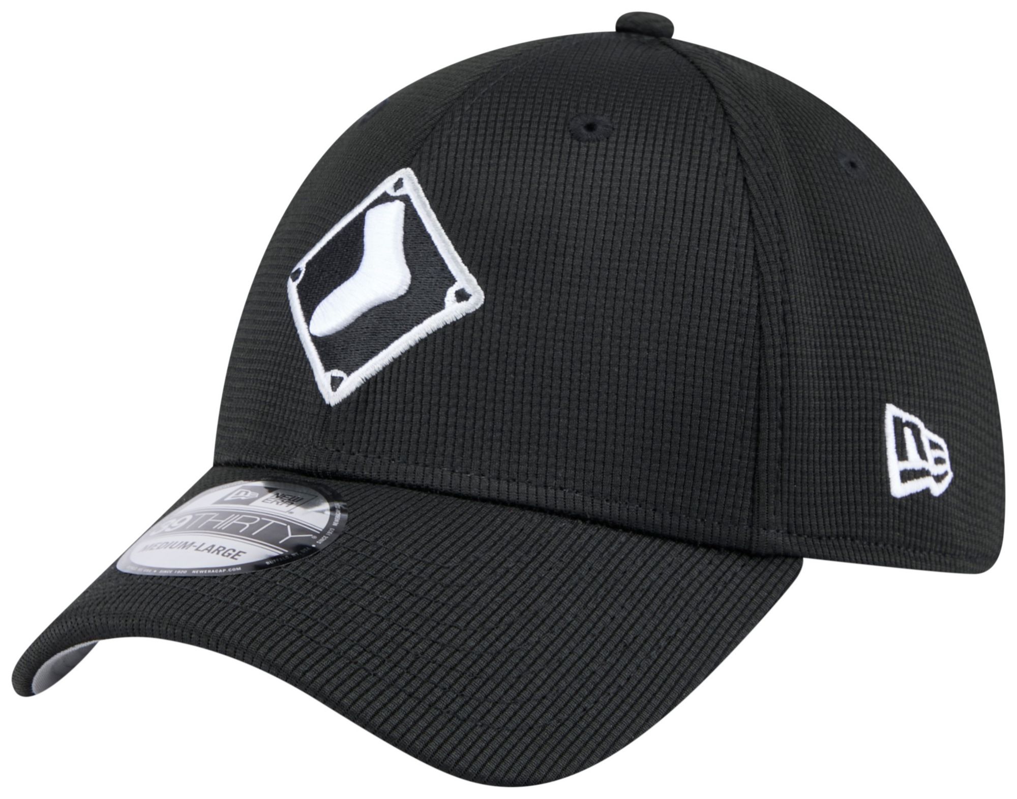 New Era Adult Chicago White Sox Batting Practice Black 39Thirty Stretch Fit Hat product image