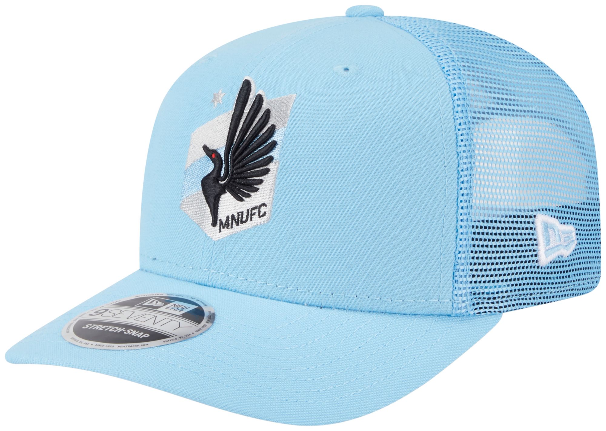New Era Adult Minnesota United FC Pastel Blue 9Seventy Adjustable Stretch Fit Hat product image