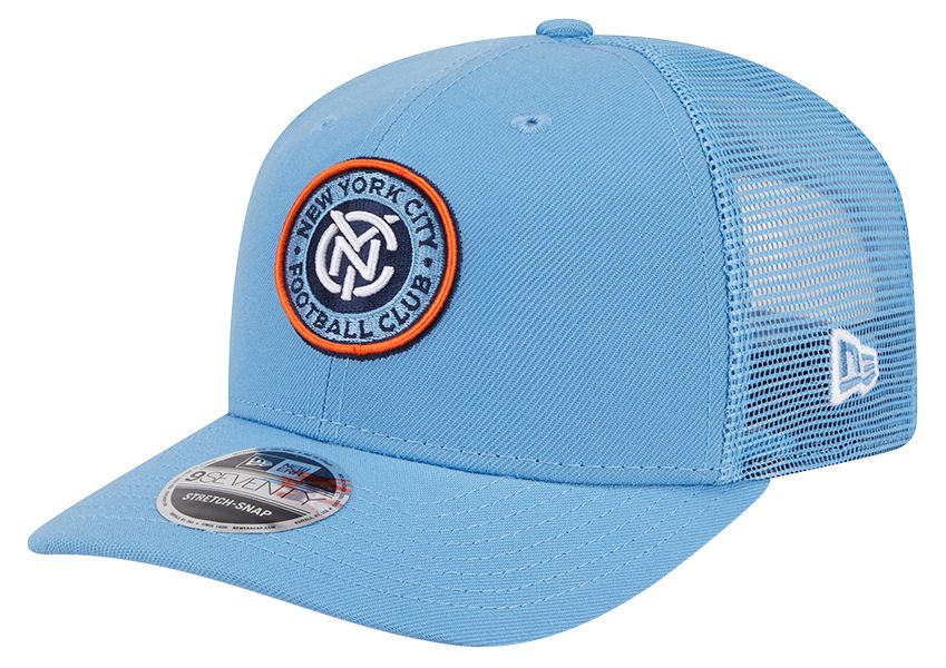New Era Adult New York City FC Black Logo 9Seventy Stretchfit Adjustable Hat product image
