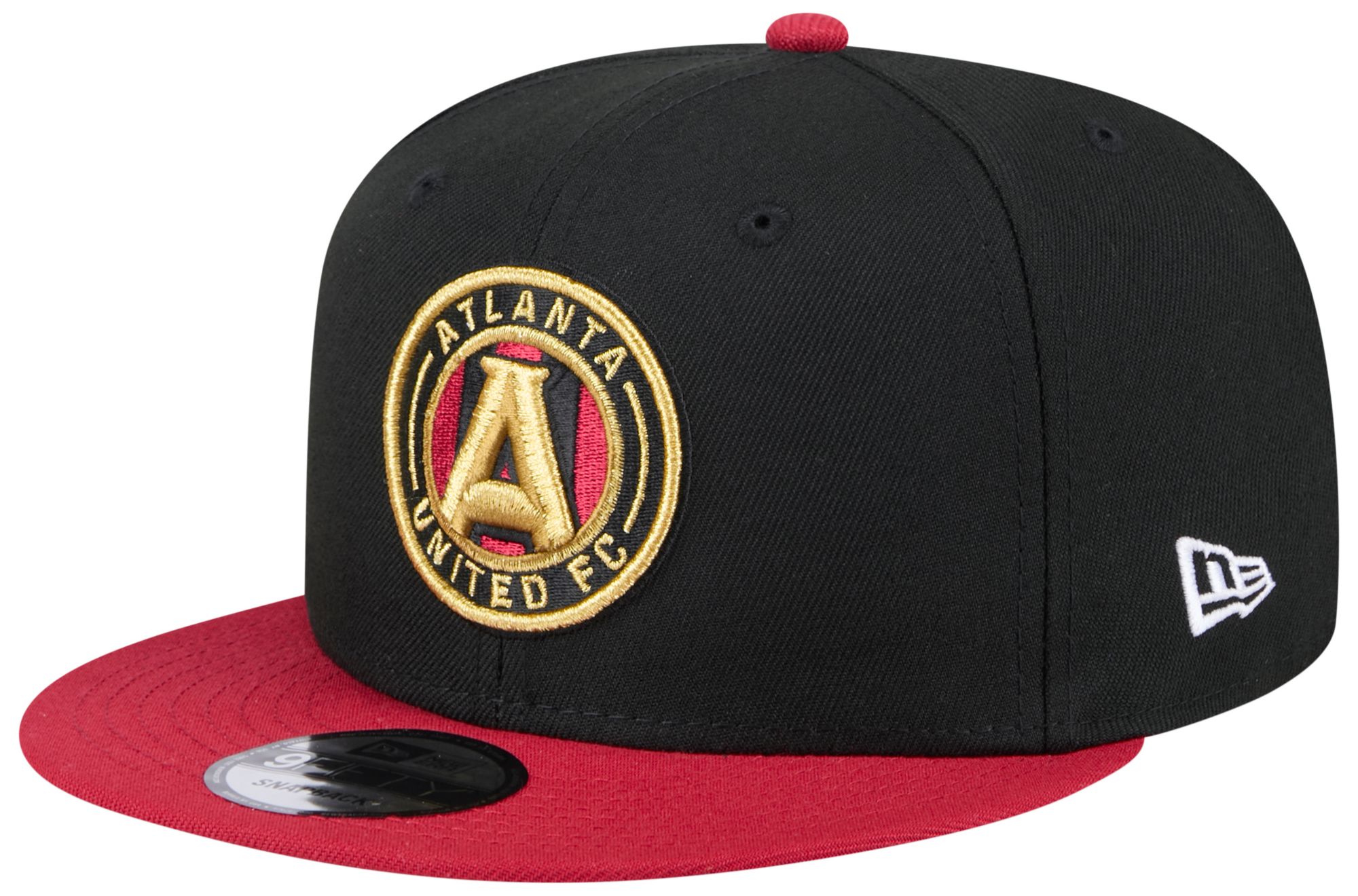 New Era Adult Atlanta United Black Logo 9Fifty Adjustable Hat product image