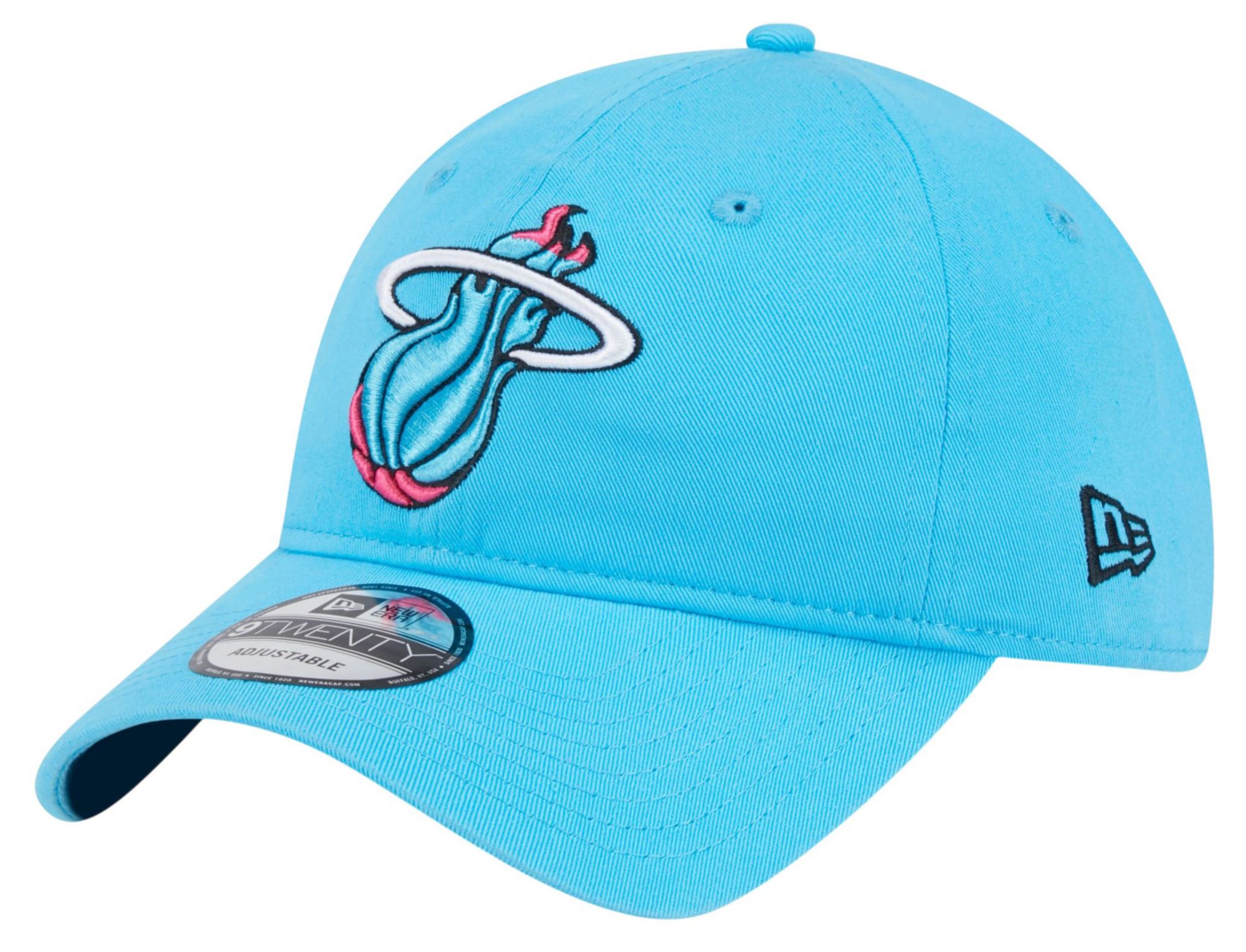 New Era Adult 2024-25 City Edition Vice Miami Heat Alternate 9Twenty Adjustable Hat product image