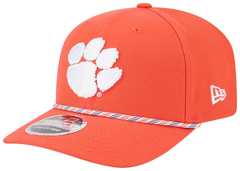 New Era Adult Clemson Tigers Orange Multi - Rope 970 Adjustable Stretch-Snap Hat product image