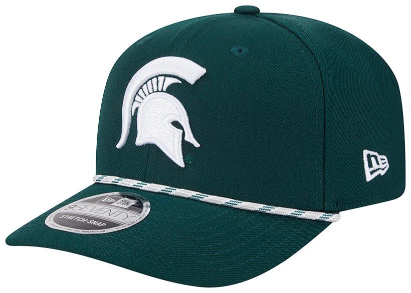 New Era Adult Michigan State Spartans Green Multi - Rope 970 Adjustable Stretch-Snap Hat product image