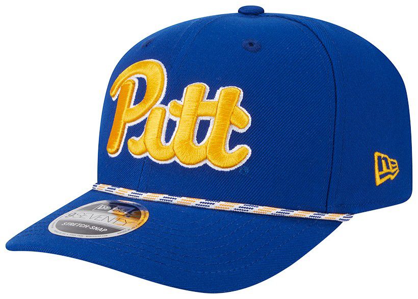 New Era Adult Pitt Panthers Royal Multi - Rope 970 Adjustable Stretch-Snap Hat product image