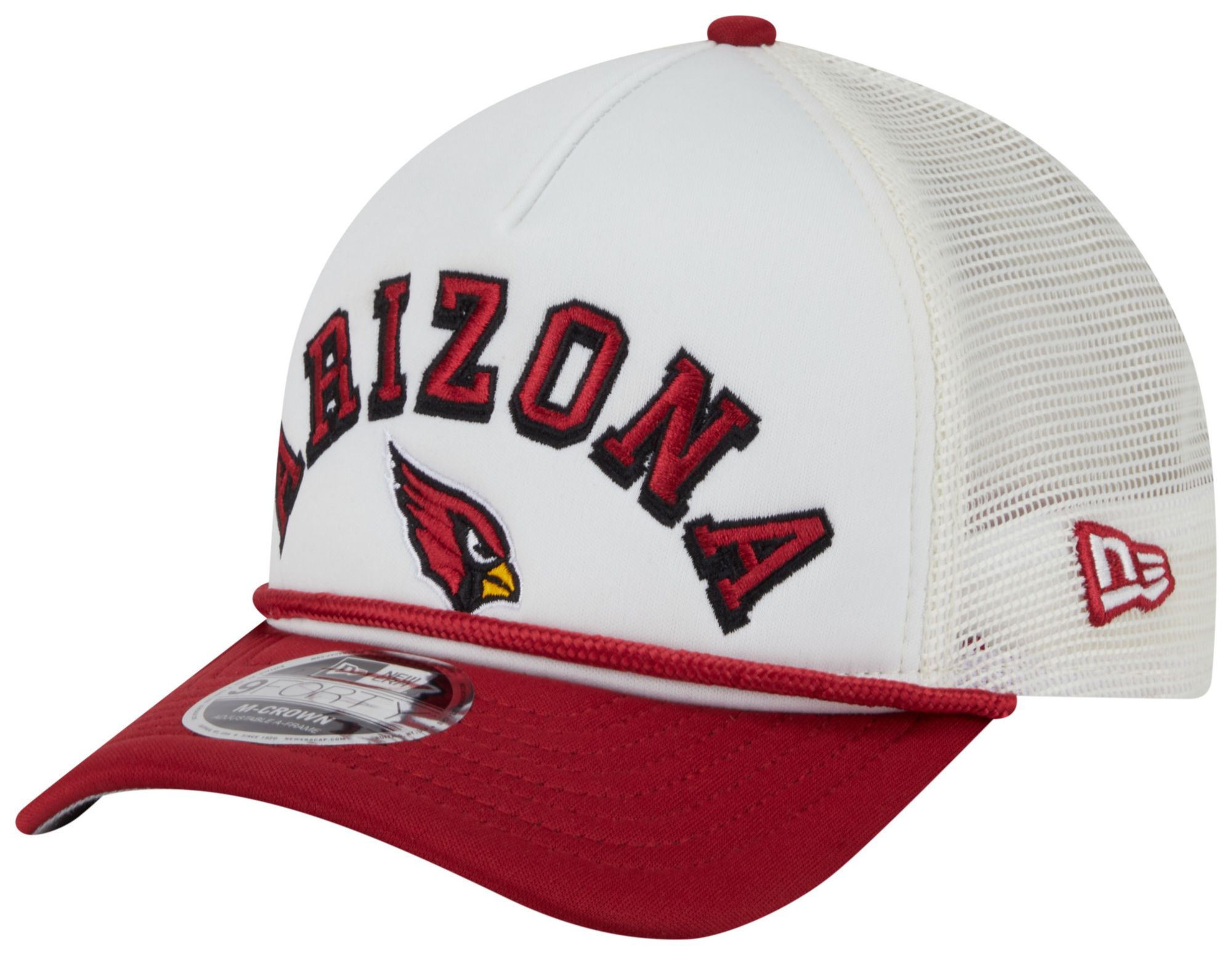 New Era Adult Arizona Cardinals Chrome Arch 9Forty Adjustable Hat product image
