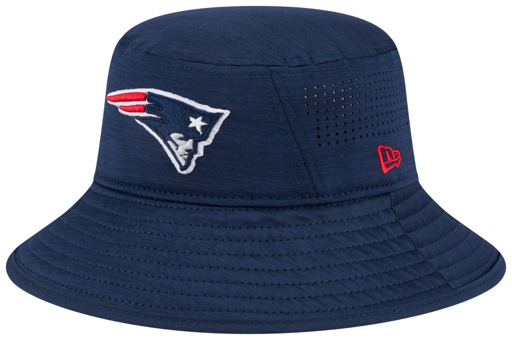 New Era Adult New England Patriots Navy Digi Bucket Hat product image