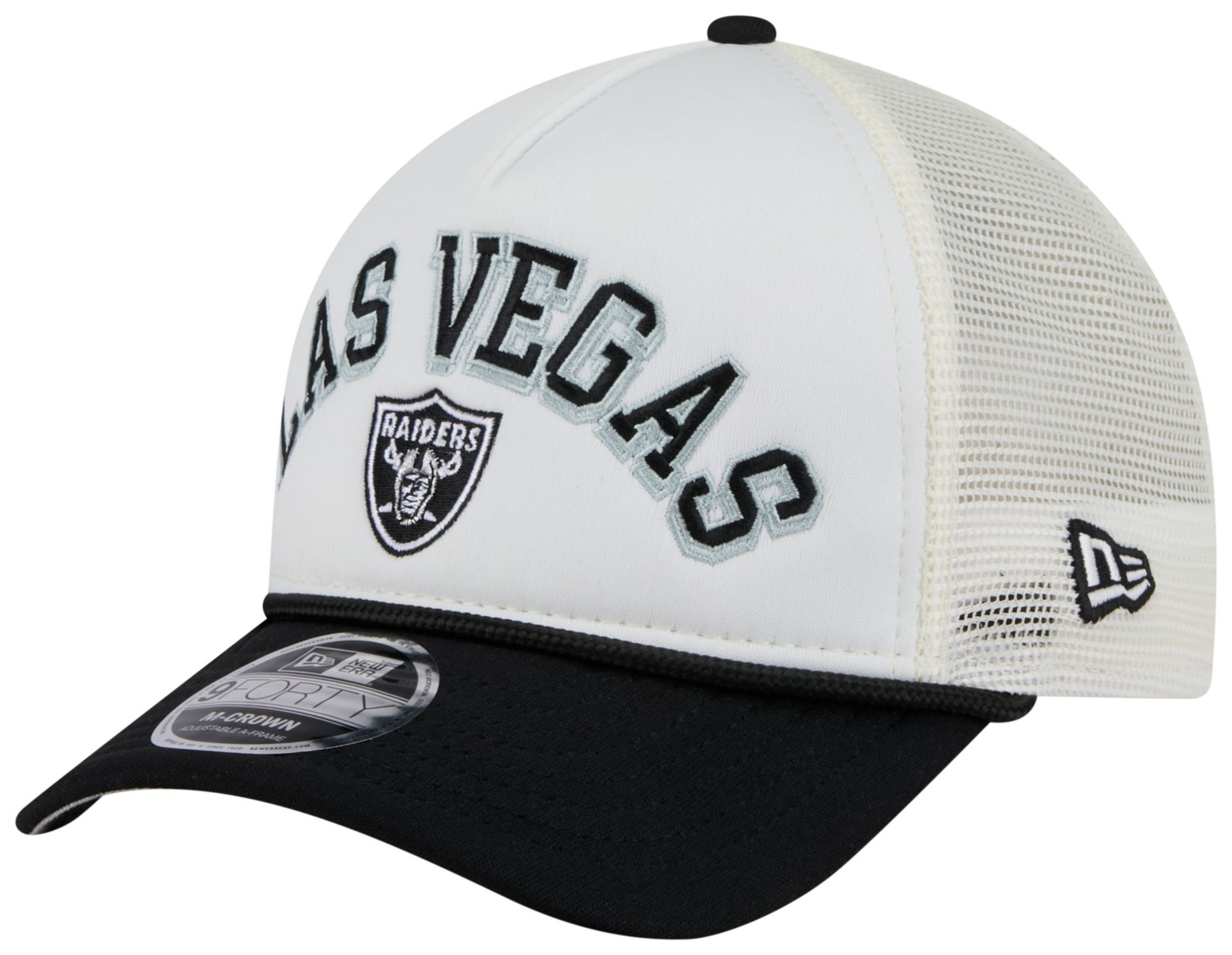 New Era Adult Las Vegas Raiders Chrome Arch 9Forty Adjustable Hat product image