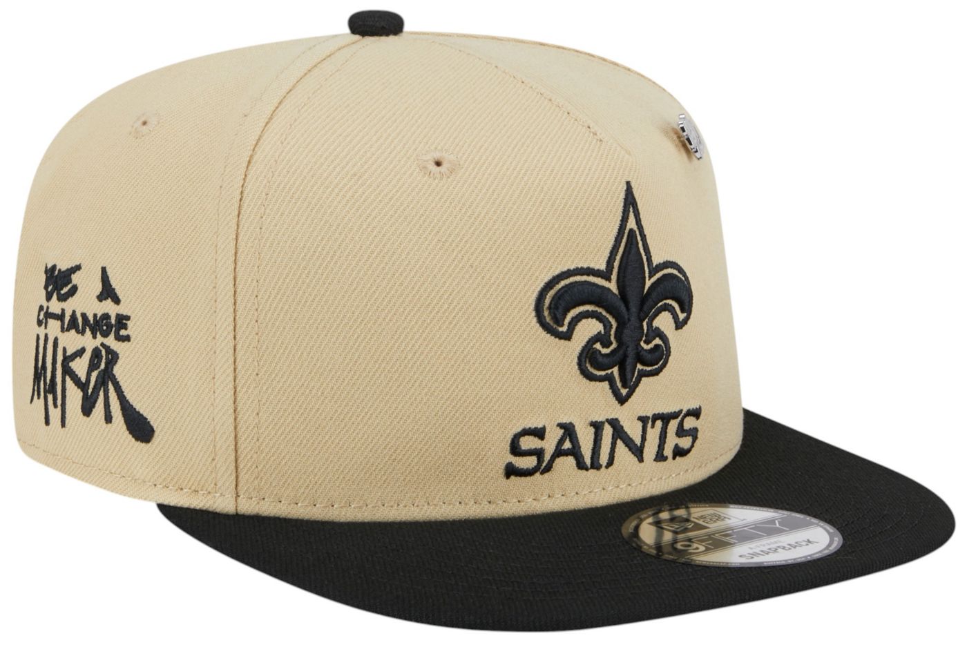New Era Adult New Orleans Saints Inspire Change 2024 Black 9Fifty A Frame Adjustable Hat Dick s Sporting Goods