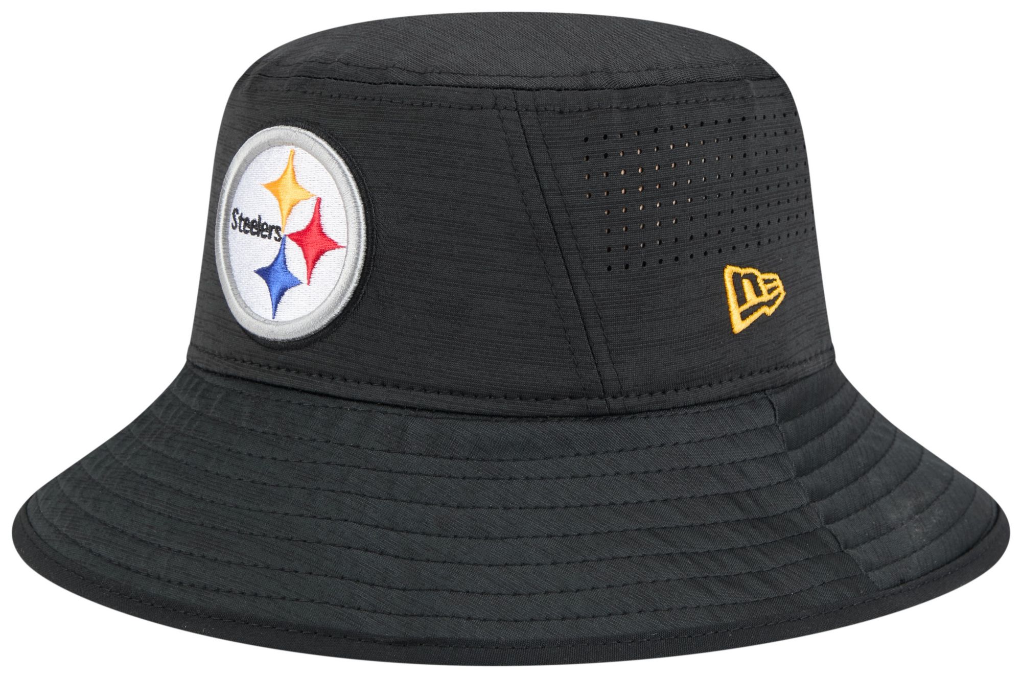 New Era Adult Pittsburgh Steelers Black Digi Bucket Hat product image