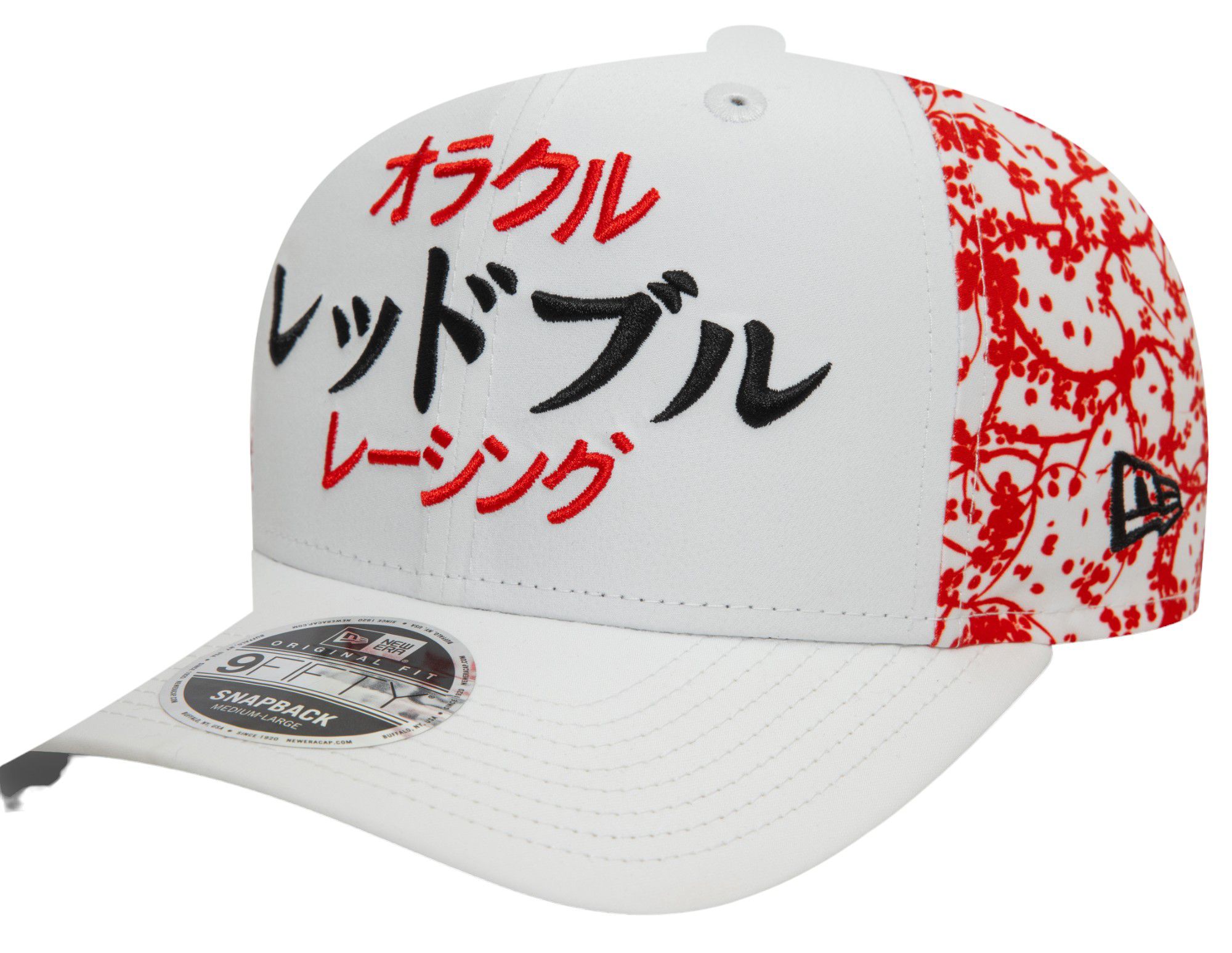 New Era Adult Red Bull Racing White Japan Team 9Fifty Adjustable Hat product image