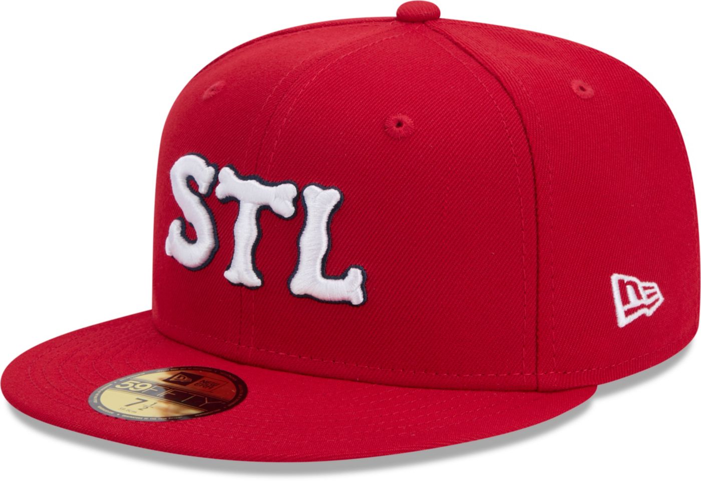 2 cheapest tone st louis cardinals fitted size 7-1/4